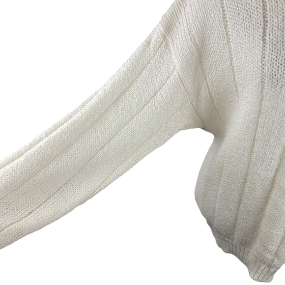Bristol Court VINTAGE Ivory Sweater Large - Picture 3 of 7